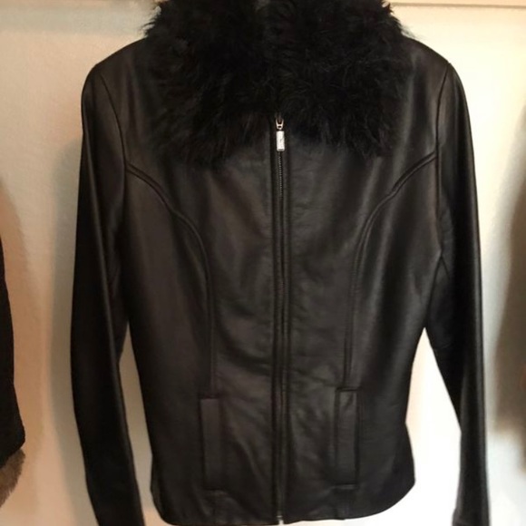 Guess? Leather jacket - Picture 2 of 10